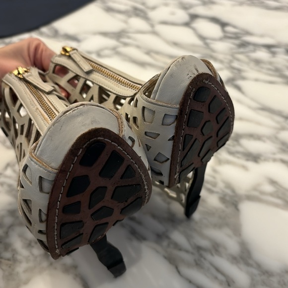 United Nude Web Hi in Off White, size 38 - Picture 6 of 8